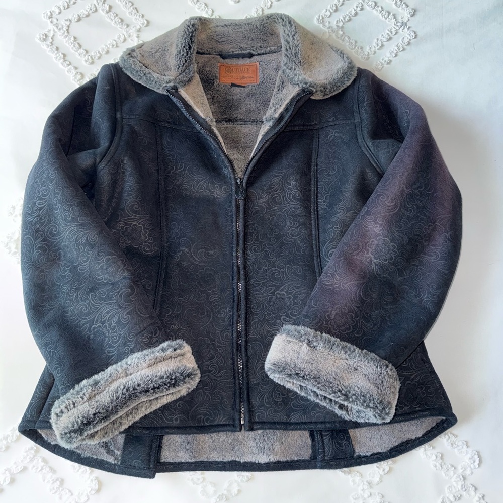 Outback Trading Co Floral Jacket - Picture 1 of 9